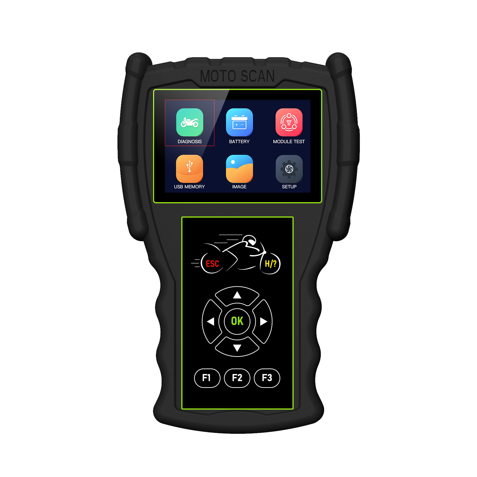 JDiag M100 Pro OBD version motorcycle scanner Multi-Language Code Reader Diagnosis